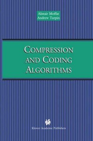Cover of Compression and Coding Algorithms