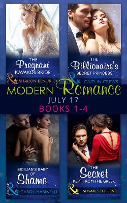 Book cover for Modern Romance Collection: July 2017 Books 1 - 4