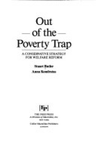 Cover of Out of the Poverty Trap