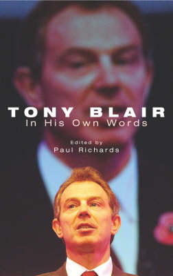 Book cover for Tony Blair