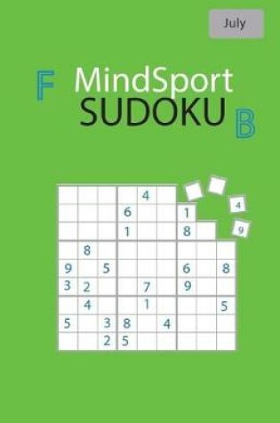 Cover of MindSport Sudoku July