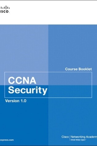 Cover of CCNA Security Course Booklet, Version 1.0