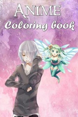 Cover of Anime Coloring Book