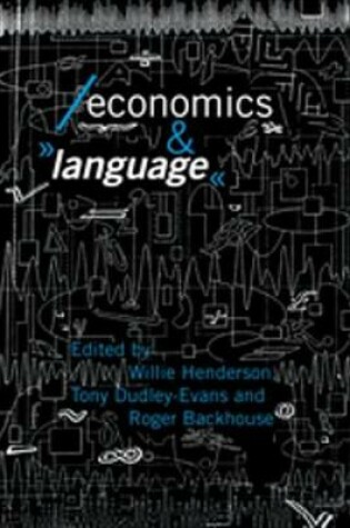 Cover of Economics and Language