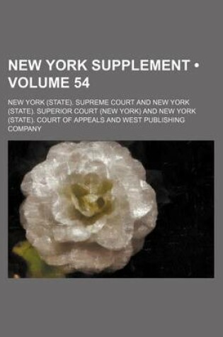 Cover of New York Supplement (Volume 54)