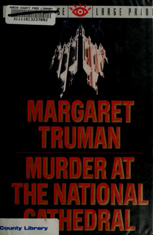 Book cover for Murder at the National Cathedral LP