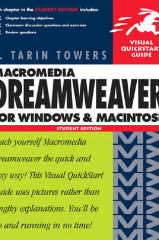 Cover of Macromedia Dreamweaver MX for Windows and Macintosh