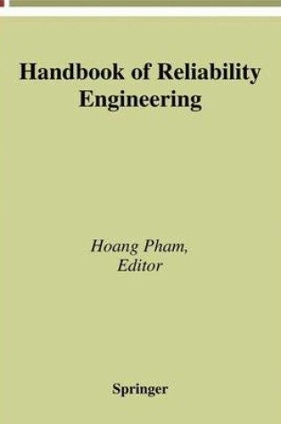 Cover of Handbook of Reliability Engineering