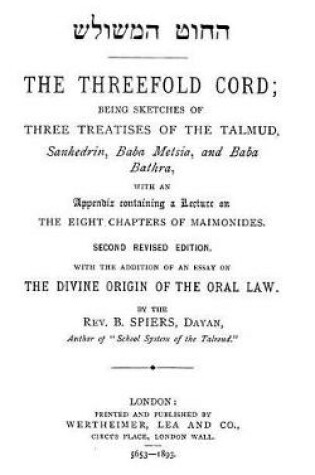 Cover of The Threefold Cord