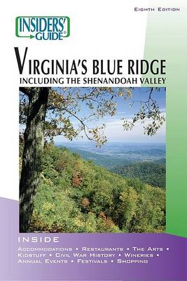 Cover of Insider's Guide to Virginia's Blue Ridge