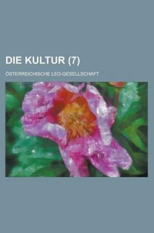 Cover of Die Kultur (7)