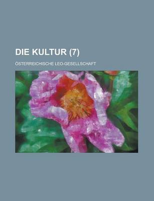 Book cover for Die Kultur (7)