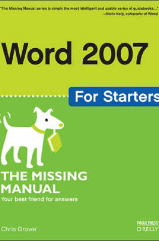 Cover of Word 2007 for Starters