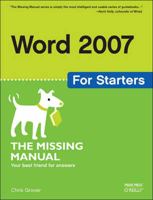 Book cover for Word 2007 for Starters