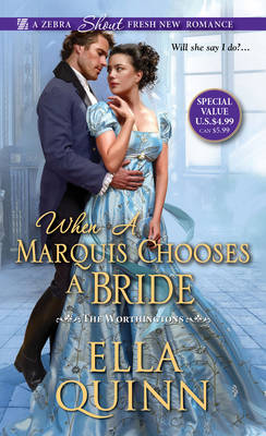 Book cover for When A Marquis Chooses A Bride