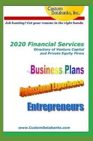 Cover of 2020 Financial Services Directory of Venture Capital and Private Equity Firms
