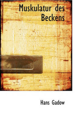 Cover of Muskulatur Des Beckens