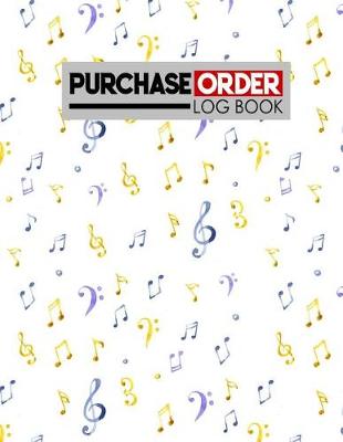 Book cover for Purchase Order Log Book