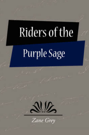 Cover of Riders of the Purple Sage