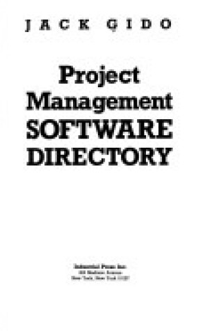 Cover of Project Management Software Directory