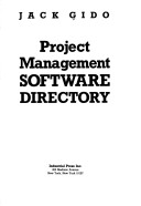 Book cover for Project Management Software Directory