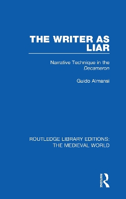 Book cover for The Writer as Liar