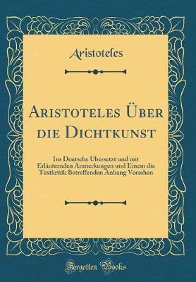 Book cover for Aristoteles Über Die Dichtkunst