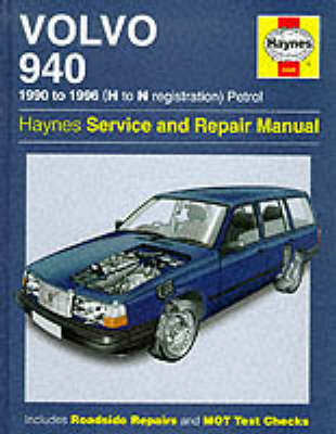 Book cover for Volvo 940 Service and Repair Manual