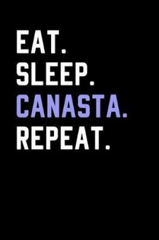 Cover of Eat Sleep Canasta Repeat