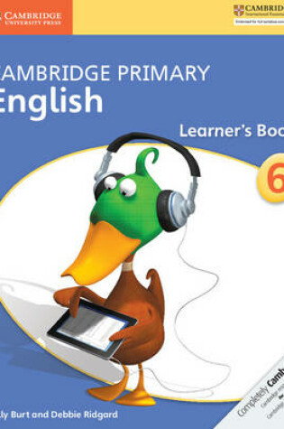 Cover of Cambridge Primary English Learner's Book Stage 6