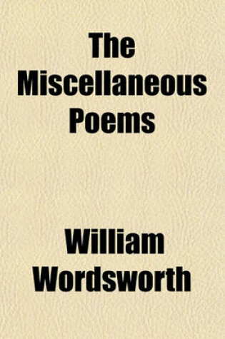 Cover of The Miscellaneous Poems