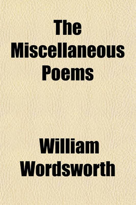 Book cover for The Miscellaneous Poems