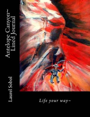 Book cover for Antelope Canyon Lined Journal