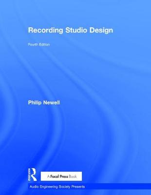 Book cover for Recording Studio Design