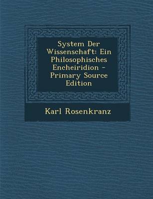 Book cover for System Der Wissenschaft