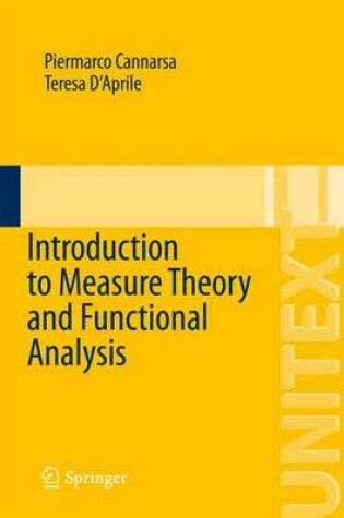 Cover of Introduction to Measure Theory and Functional Analysis