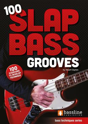 Book cover for 100 Slap Bass Grooves