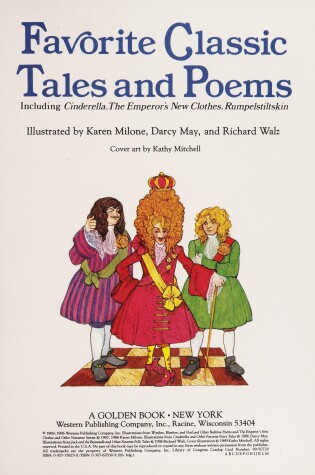 Cover of Fav. Classic Tales & Poems