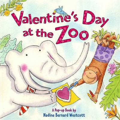 Book cover for Valentines Day at the Zoo A P