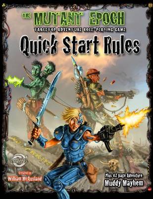 Book cover for The Mutant Epoch RPG Quick Start Rules