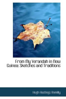 Book cover for From My Verandah in New Guinea