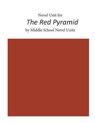 Book cover for Novel Unit for The Red Pyramid