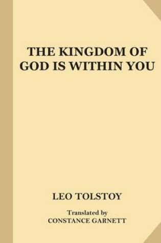 Cover of The Kingdom of God Is Within You (Fine Print)