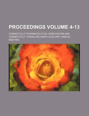 Book cover for Proceedings Volume 4-13