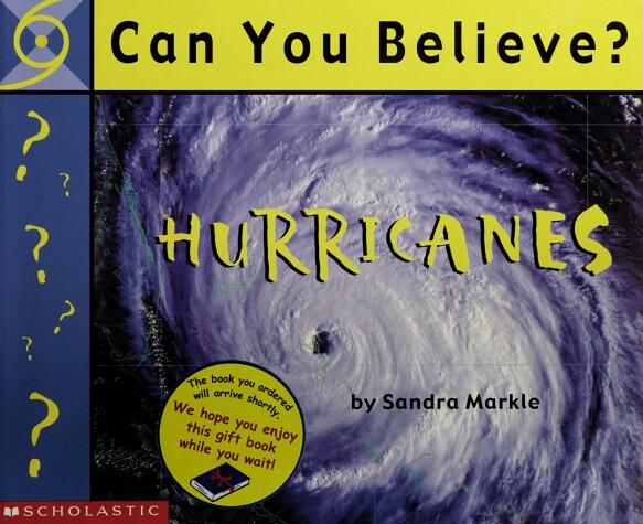 Book cover for Can You Believe? Hurricanes