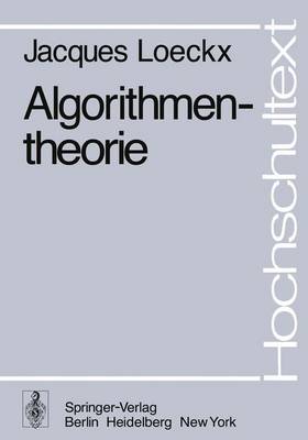 Cover of Algorithmentheorie