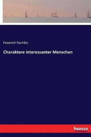 Cover of Charaktere interessanter Menschen