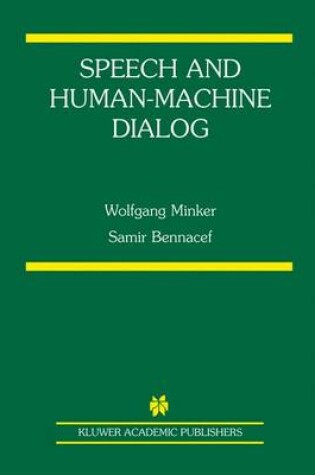 Cover of Speech and Human-Machine Dialog