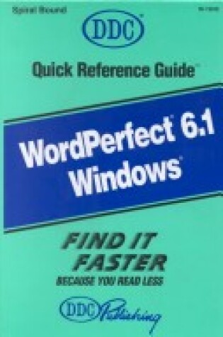 Cover of WordPerfect 6.1 Windows