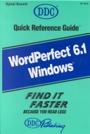 Book cover for WordPerfect 6.1 Windows